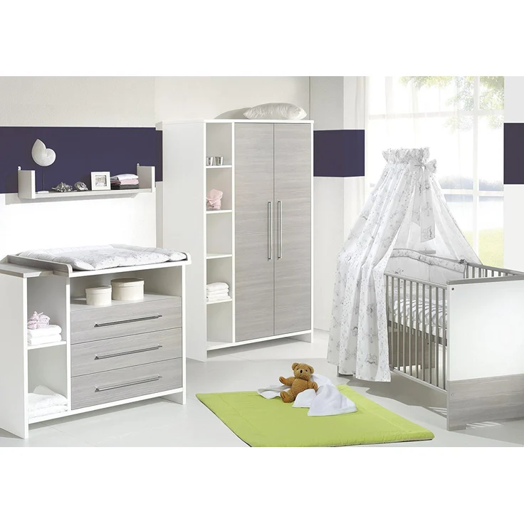 Schardt 'Eco Silber' 2-tlg. Babyzimmer-Set – Bild 3