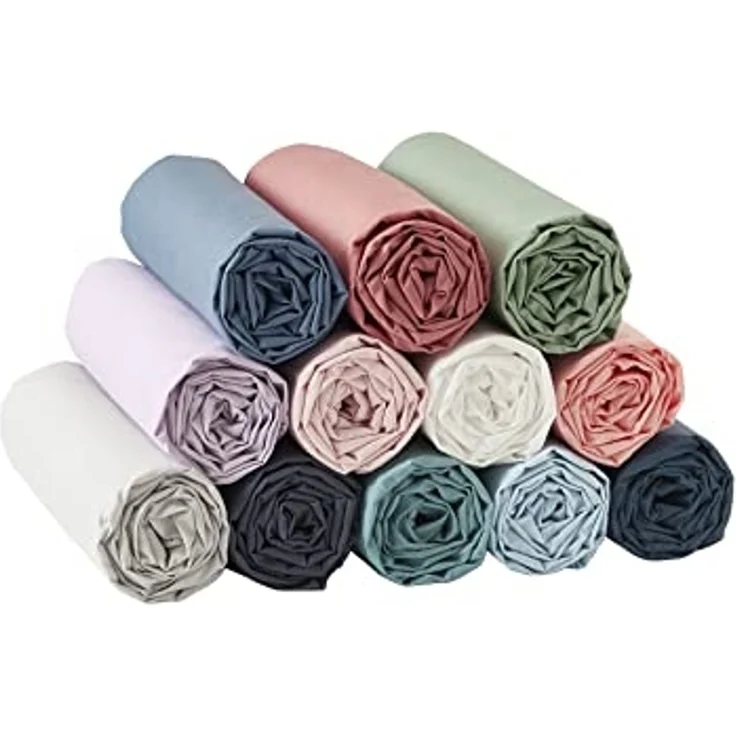 Vertbaudet VERTBAUDETKinder Spannbettlaken Oeko Tex®zartrosa90X140 – Bild 3