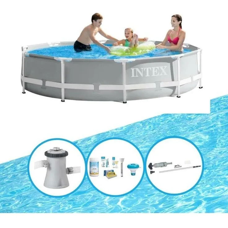 Intex Frame Pool Prism Schwimmbad-Set 305x76 cm