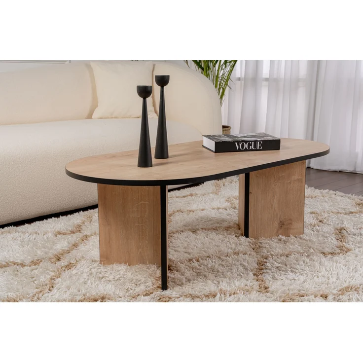 Skye Decor Couchtisch 100% MELAMINE COATED PARTICLE BOARD, 39,8 x 60 x 119 cm 909NRD11 – Bild 1