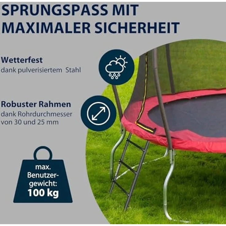 Hudora Leiter für Trampoline – Bild 3