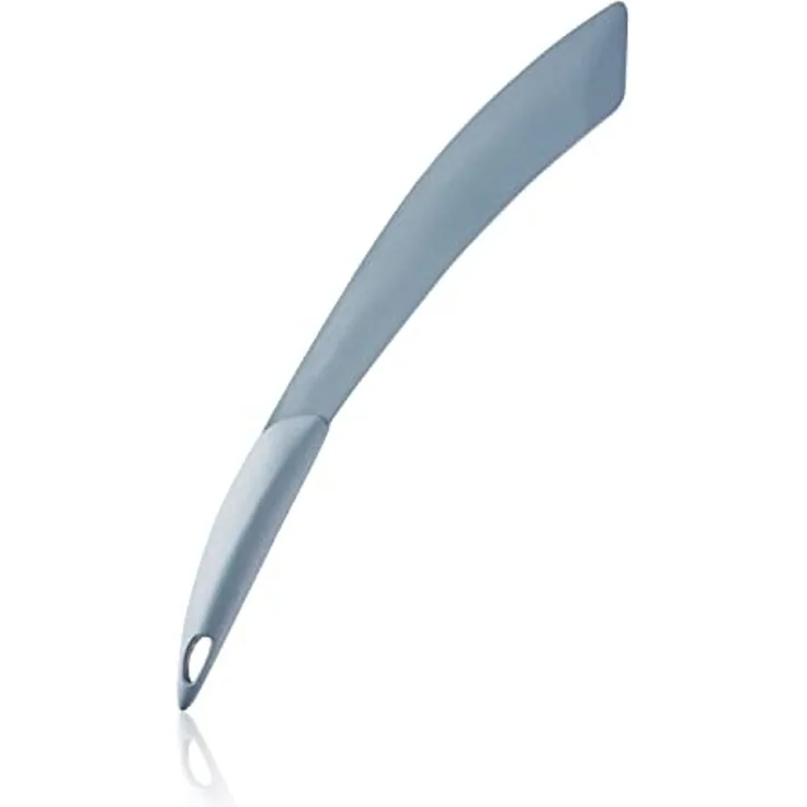 Mastrad Silikonschaber Flipper Klein, Pfannkuchenwender, Teigschaber, Grau, F10014