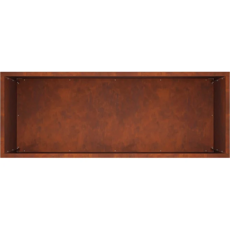 vidaXL Garten-Pflanzgefäß 2 Stk. Rostoptik 80 x 30 x 50 cm 8005609 – Bild 6