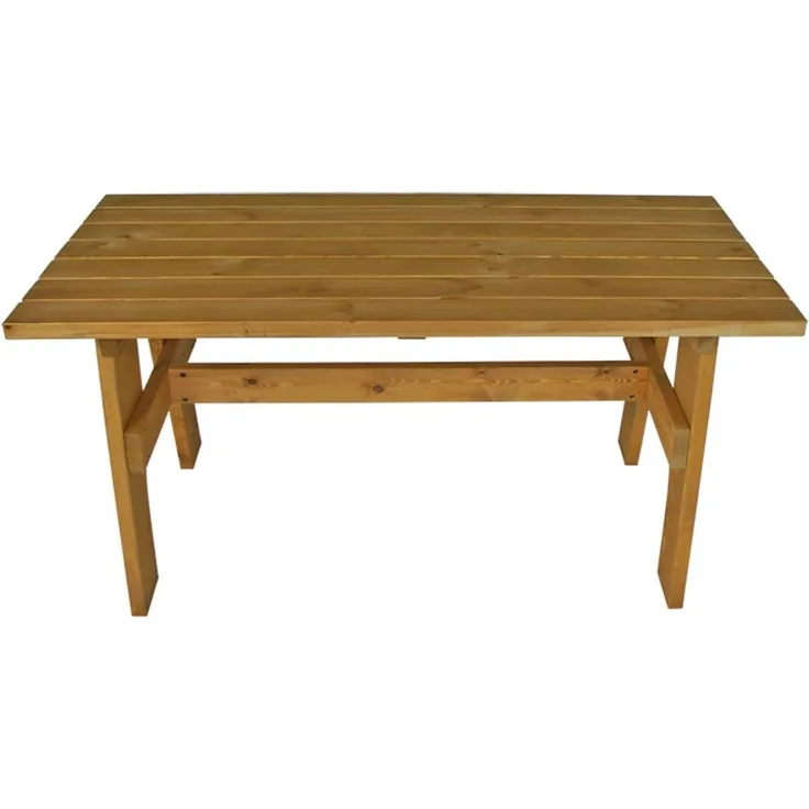 TPFGarden Gartentisch / Holztisch DRIEBURG 70x150 cm aus Kiefer massiv