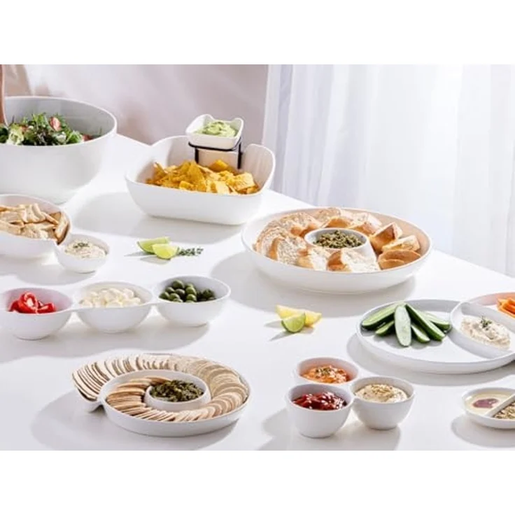 Ladelle Schale Alto Serve & Share Schale weiß 3tlg, Porzellan, (Schüsseln & Schalen) – Bild 6