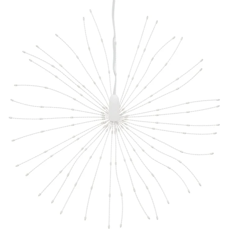 vidaXL Weihnachtsbeleuchtung Feuerwerk 140 LEDs Warmweiß 17 cm 356219 – Bild 3