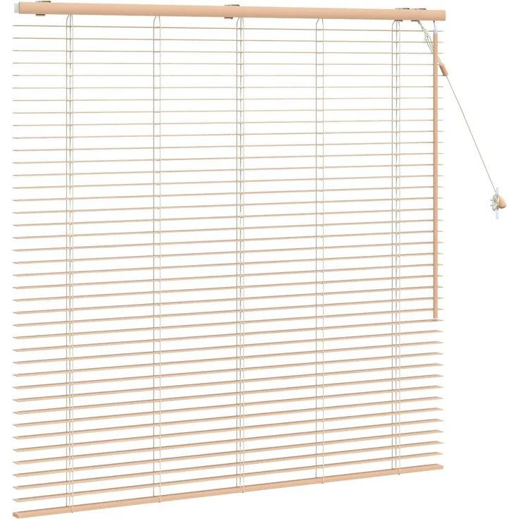 vidaXL Venezianische Jalousie Eichenoptik 125 x 130 cm 35 mm 42015321 – Bild 3