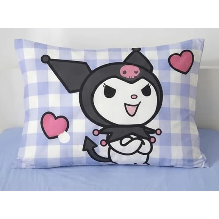 Hello Kitty Bettwäsche Set aus Mikrofaser Bettdeckenbezug 140 × 200 cm mit 70 × 90 cm Kissenbezug – Bild 3