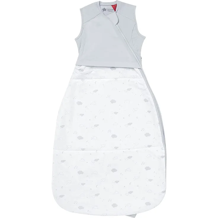 Tommee Tippee Ganzjahresschlafsack, das Original Grobag, Doppelter TOG-Wert, Hüftgesundes Design, Weicher, Baumwollreicher Jersey und mit Aloe Angereichertes Netzgewebe, 6 - 18 m