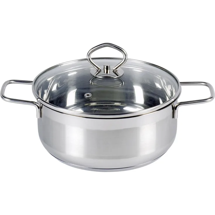 KARL KRÜGER Bratentopf Manhattan 1,3 Liter Ø16cm Edelstahl