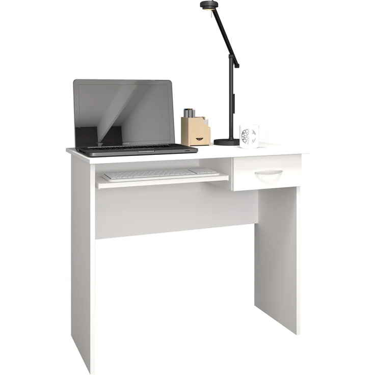 VCM Schreibtisch Arusa 918613 Weiß H. 75 x B. 85 x T. 50 cm – Bild 1