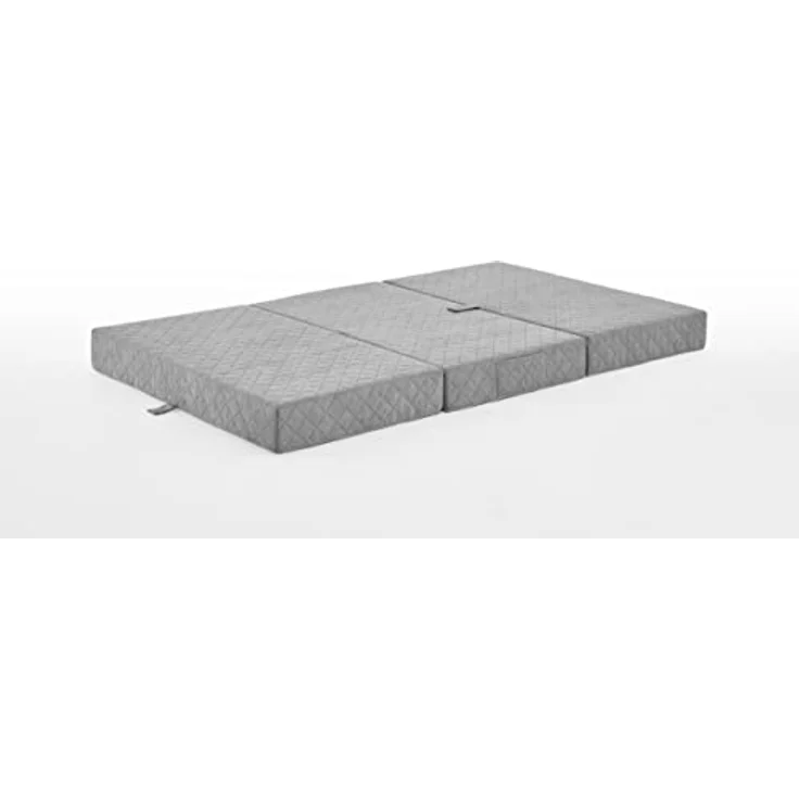 ATLANTIC home collection Falthocker Lenny, 115/195/15 cm, Grau – Bild 6