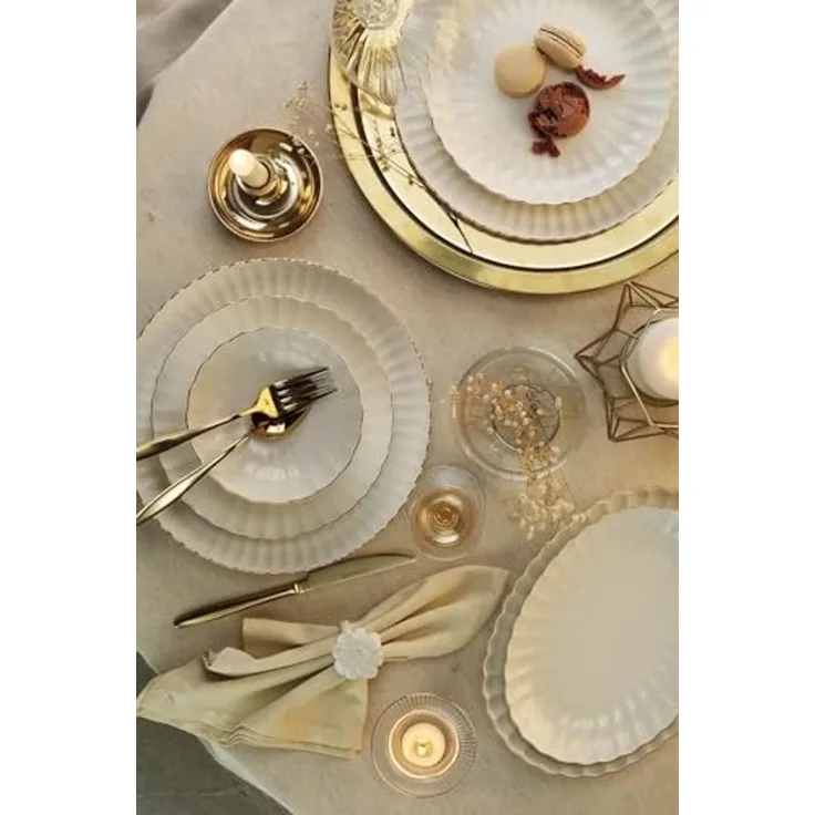 Hermia Concept Teller-Set 100% PORCELAIN P9867 (27-tlg)