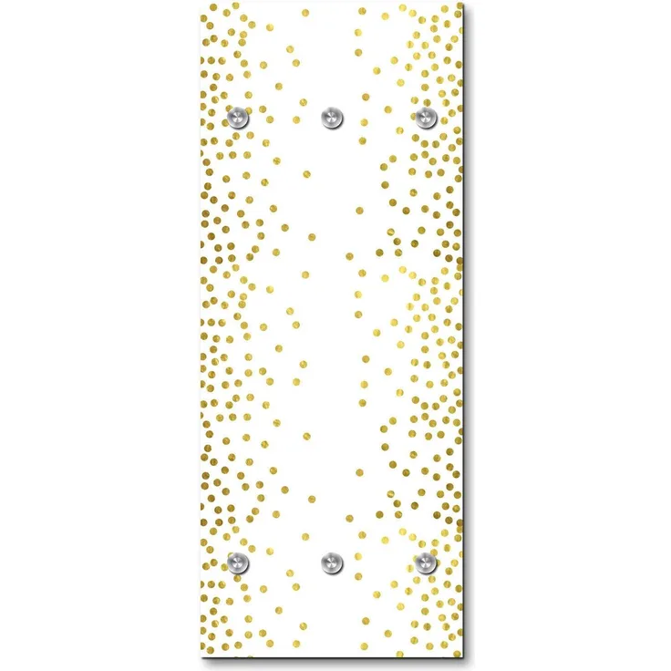 Queence Garderobe - "Ryuu" Druck auf hochwertigem Arcylglas inkl. Edelstahlhaken und Aufhängung, Format: 50x120cm