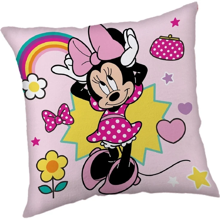 Minnie Mouse Kopfkissen (1 Stück) Premium Dekokissen mit beidseitigem Digitaldruck – Bild 1