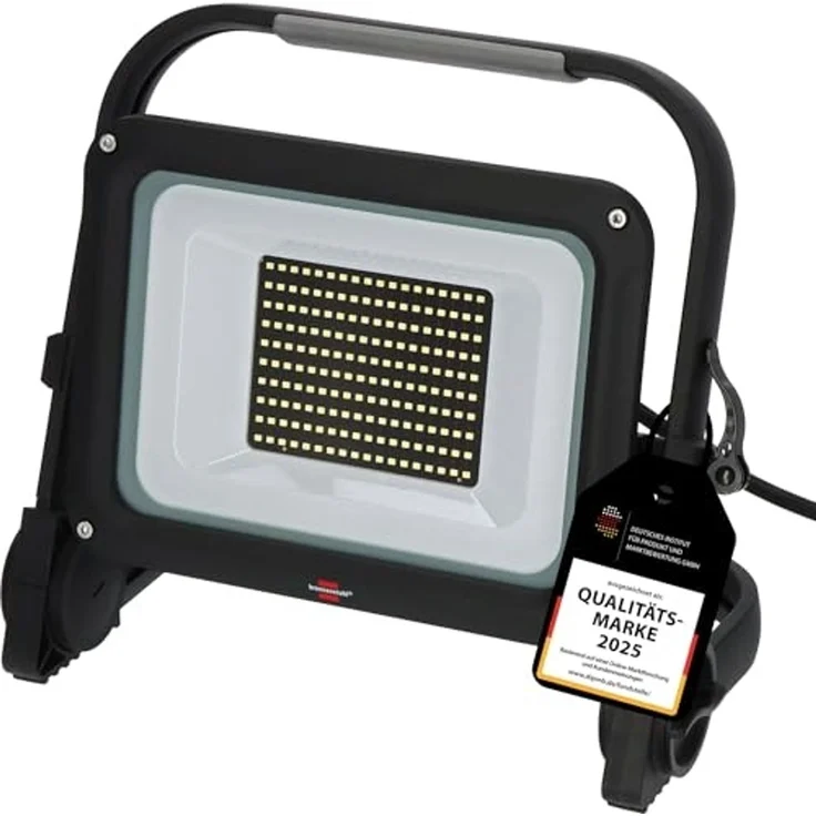 brennenstuhl LED Baustrahler JARO 14060 M, 11500lm, 100W, IP65, 5m H07RN-F 3G1,0 – Bild 1