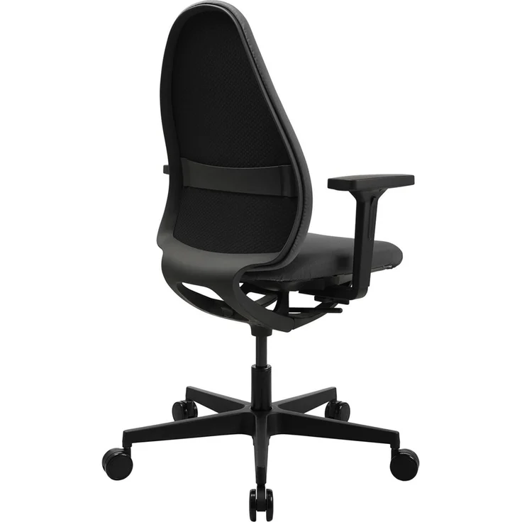Sitness 'SOFT ART G' Stuhl, Stoff Anthrazit, 68 x 96 x 68 cm, höhenverstellbar, Belastbarkeit 110 kg – Bild 4