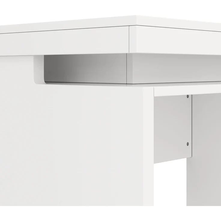 ZUBALIYA Moderner LED-Schreibtisch 120×50×78,5 cm – Computertisch mit drei Schubladen, verlängerter und verbreiterter Arbeitsfläche, verstärkten Beinen, einstellbarer LED-Beleuchtung, geeignet für Homeoffice – Bild 11