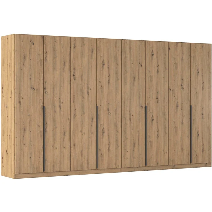 OTTO home Drehtürenschrank Kleiderschrank Schrank Garderobe AGORDO TOPSELLER Schlafzimmer (in zwei Griff-Farben, Breiten 91-405 cm, Dekor- oder Hochglanzfront) durchdachte Innenausstattung, in 8 Breiten und 2 Höhen MADE IN GERMANY – Bild 5