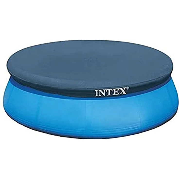 Intex Abdeckplane für Easy-Set pool 3,05 m, blau, 305x305x0,1 cm, 28021 – Bild 2
