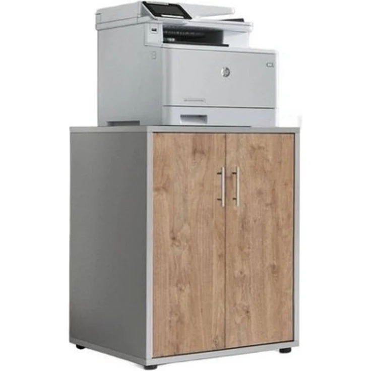 BMG Möbel Aktenschrank Druckerschrank Office Edition (große Oberplatte auch für Office Drucker geeignet) Höhe 74 cm, optimale Ergänzung zu Schreibtischen – Bild 3