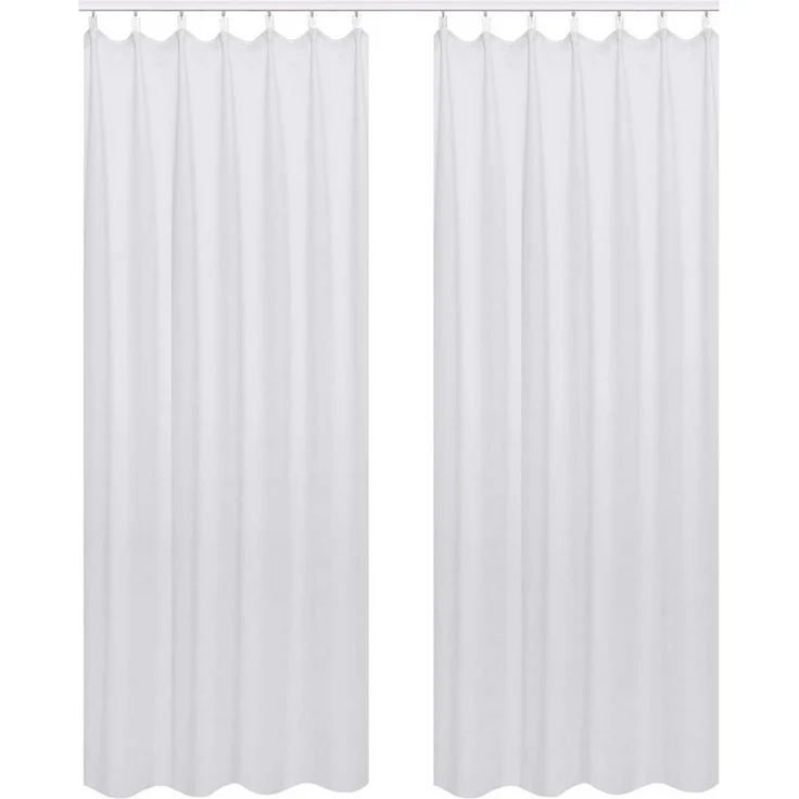 Woltu Vorhang (2 St), Kräuselband, blickdicht, Blickdicht mit Kräuselband Leichte Verdunklungsvorhänge – Bild 5