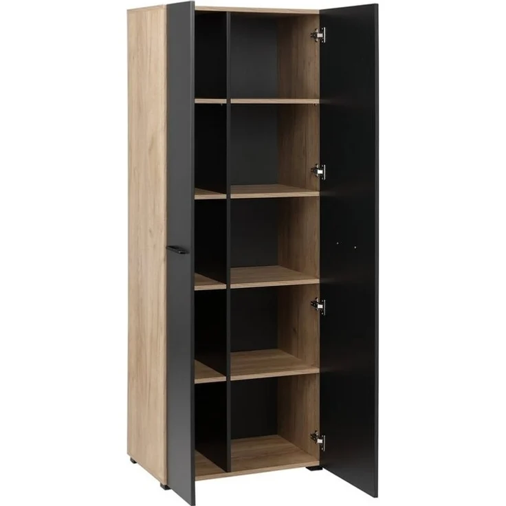 Places of Style Aktenschrank Moid Höhe 174,5 cm, moderner Mehrzweckschrank mit Türen – Bild 3