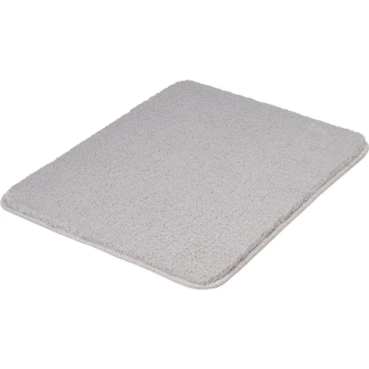 Kleine Wolke Badematte Marco, Höhe 20 mm, rutschhemmend beschichtet, fußbodenheizungsgeeignet, Polyester, rechteckig, Badteppich, Uni Farben