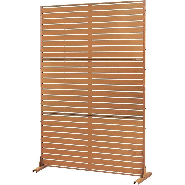 Trennwand Nodepp Cortenstahl 180x120 cm Edelrost [casa. pro] – Bild 4