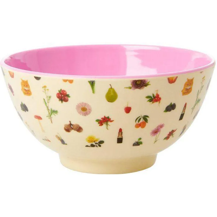 rice Müslischale ''Melamin Schale ''Lipstick Fall'', Ø 15cm''