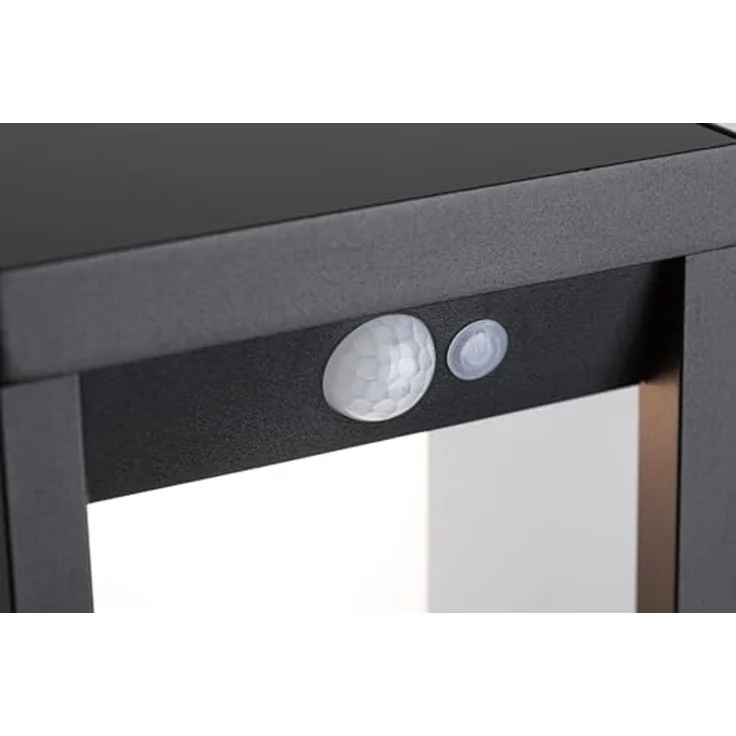 Paulmann 94572 Outdoor Solar LED Wandleuchte Marisol IP44 3000K schwarz – Bild 7