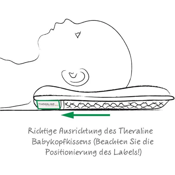 Theraline Babykopfkissen - Größe 2 - 24,5x23 cm – Bild 4