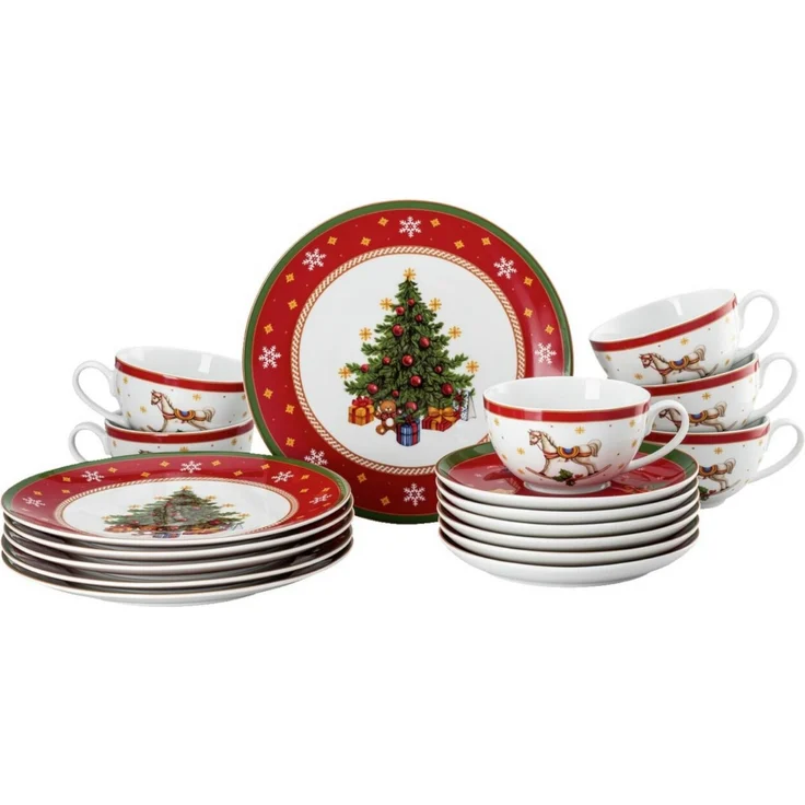 Hutschenreuther Happy Wintertime Kaffeeset 18-tlg./Kombi 02488-727470-28429 – Bild 1