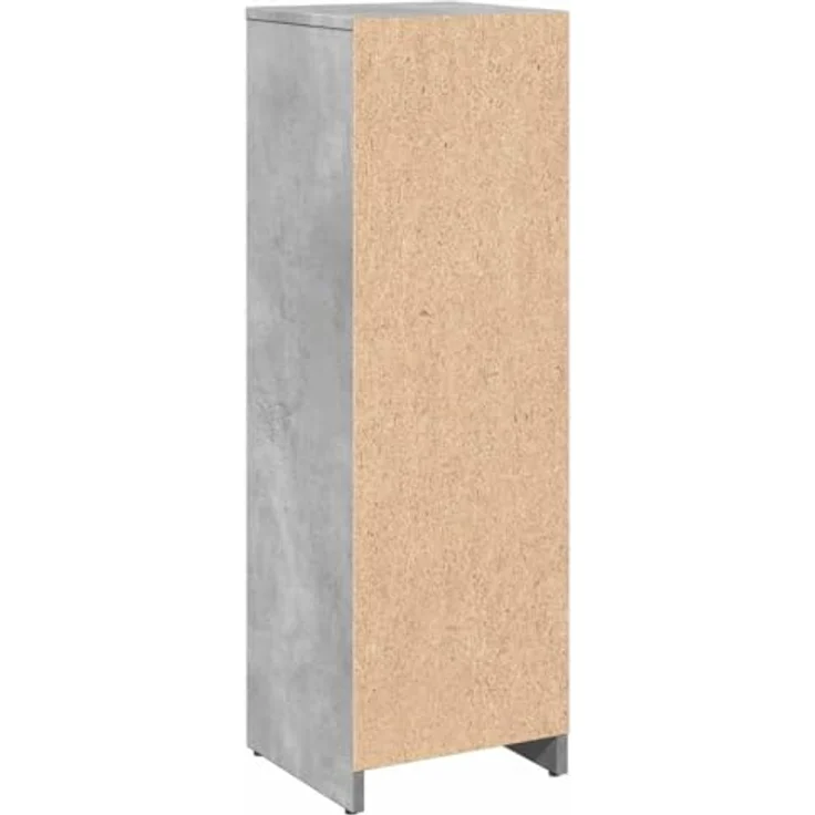 vidaXL Badezimmerschrank Betongrau 30x30x95 cm Holzwerkstoff 856032 – Bild 9