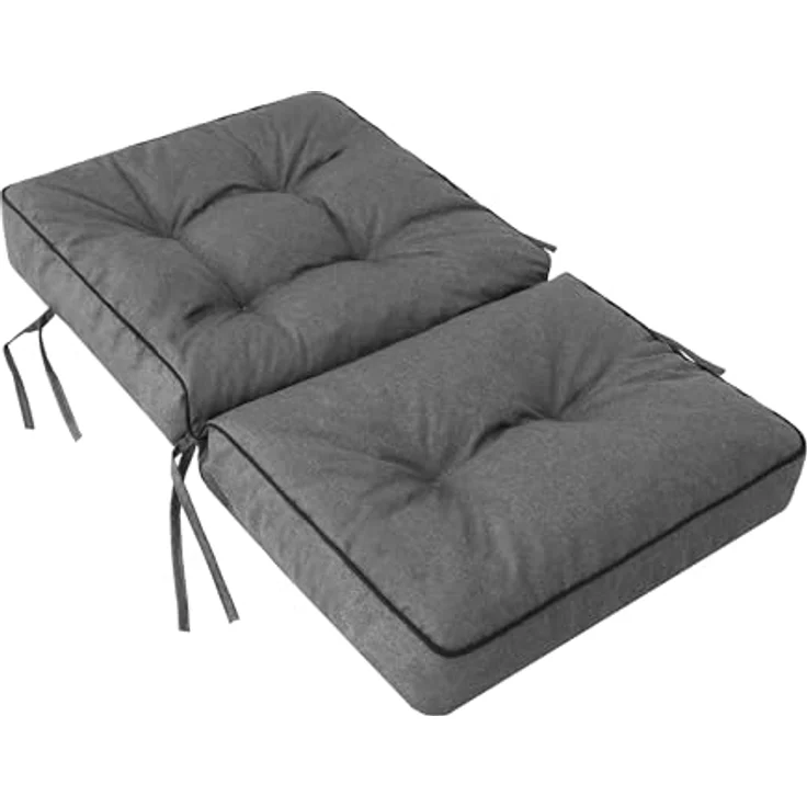 Bjird Bankauflage Venus 50 cm, 60 cm, 100 cm, 120 cm, 150 cm, 180 cm, (2 St), für Gartenbank und Hollywoodschaukel – Bild 3