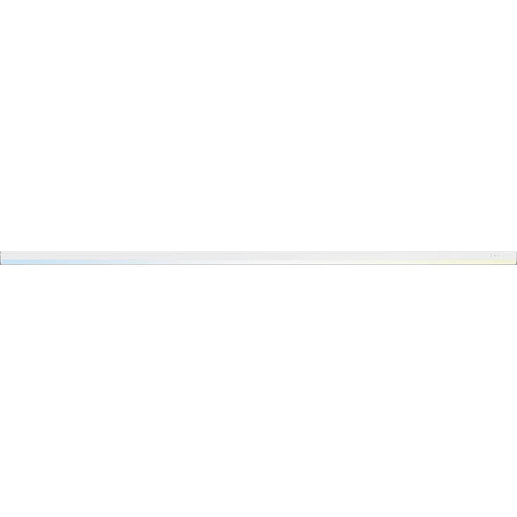 Telefunken - Led Unterbauleuchte, 118,5 Cm, Küche, Led Leiste Küchenschrank, Werkstattlampe, Lichtfarbe Einstellbar, 14 W, 1400 Lm, Weiß