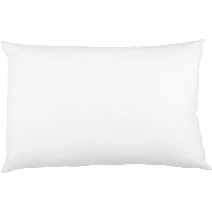Kopfkissen - Federkissen in 40x80cm ( Federfüllung ) mit Bezug aus 100% Baumwolle, Kissenfüllung / Kisseninlett – Bild 1