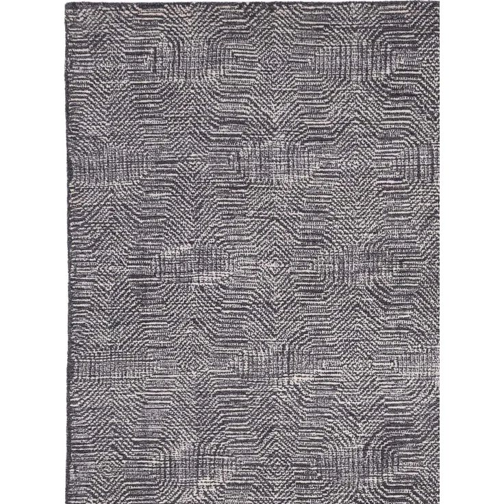 Designer Teppich - 290 x 230 cm - grau – Bild 3