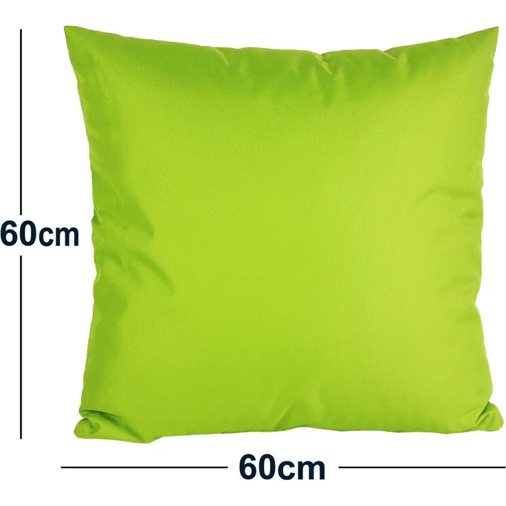 JACK Dekokissen 60x60cm Outdoor Lounge Kissen inkl. XXL Füllung, starke Füllung, strapazierfähig, wasserabweisend, In- und Outdoor – Bild 4