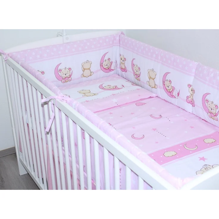 Primawela Bettnestchen Nestchen 360 cm Bettumrandung Baby Bett Kinder Nest Kopfumrandung – Bild 2