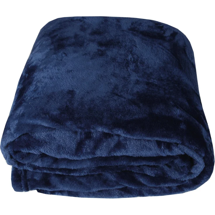 Kuscheldecke "Celina" Blau 80x120 cm – Bild 8