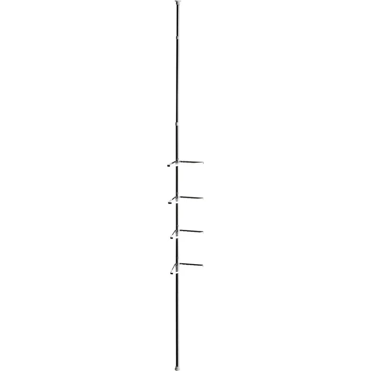 HI Teleskop-Badregal (145 - 250 cm) verchromt 33252 – Bild 5