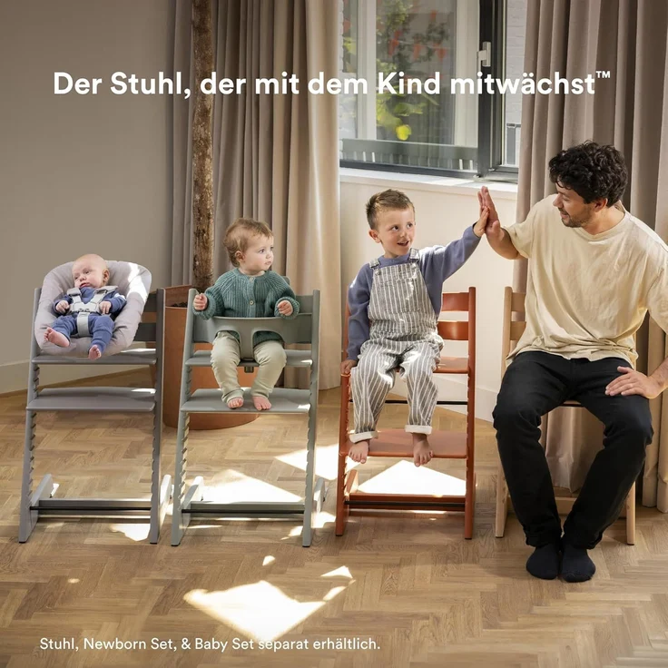 Stokke Hochstuhltablett Tray – Exklusiv für Tripp Trapp Stuhl + Tripp Trapp Baby Set, Polypropylen, Bequem zu benutzen und zu reinigen – Für Kinder von 6–36 Monaten – Bild 7