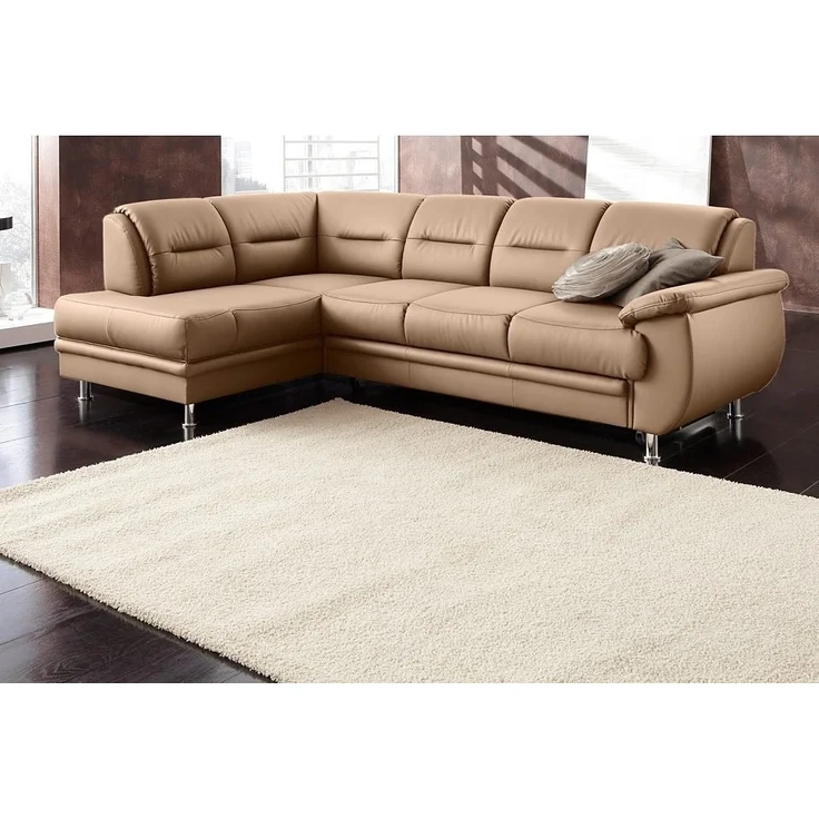 sit&more Ecksofa Mailand L-Form, wahlweise mit Bettfunktion – Bild 1