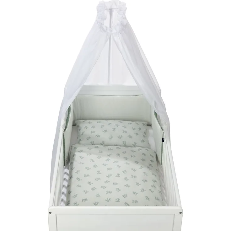 Alvi Bettset Organic Cotton für Kinderbett Teddy 1961 100x135 cm