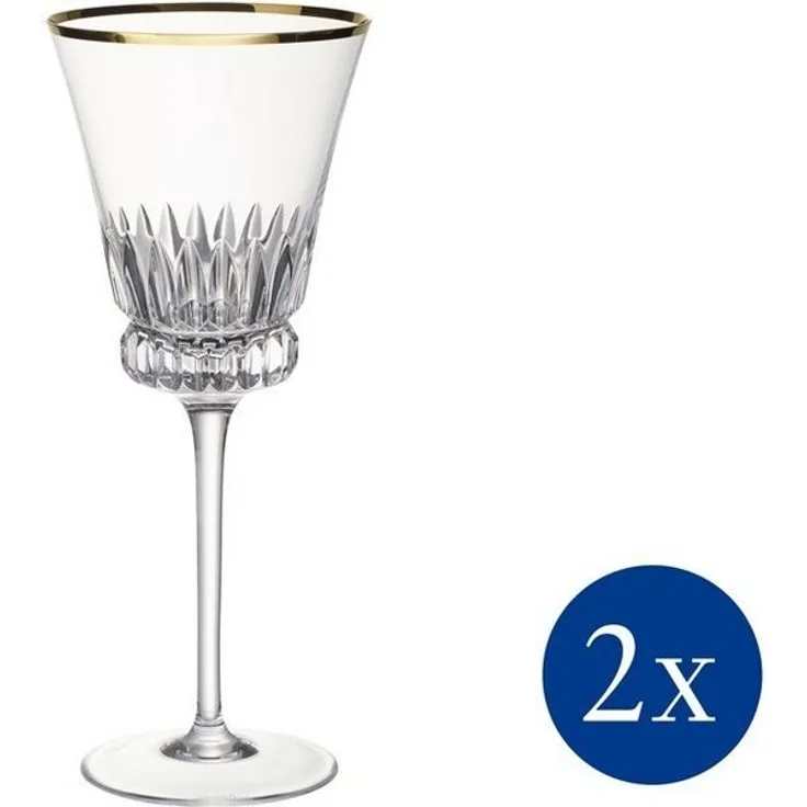 Villeroy & Boch Grand Royal Gold Rotweinkelch 200 ml 2er Set