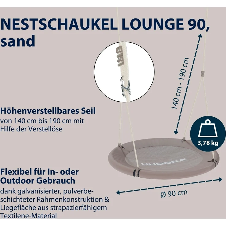 Nestschaukel Lounge 90 – Bild 5
