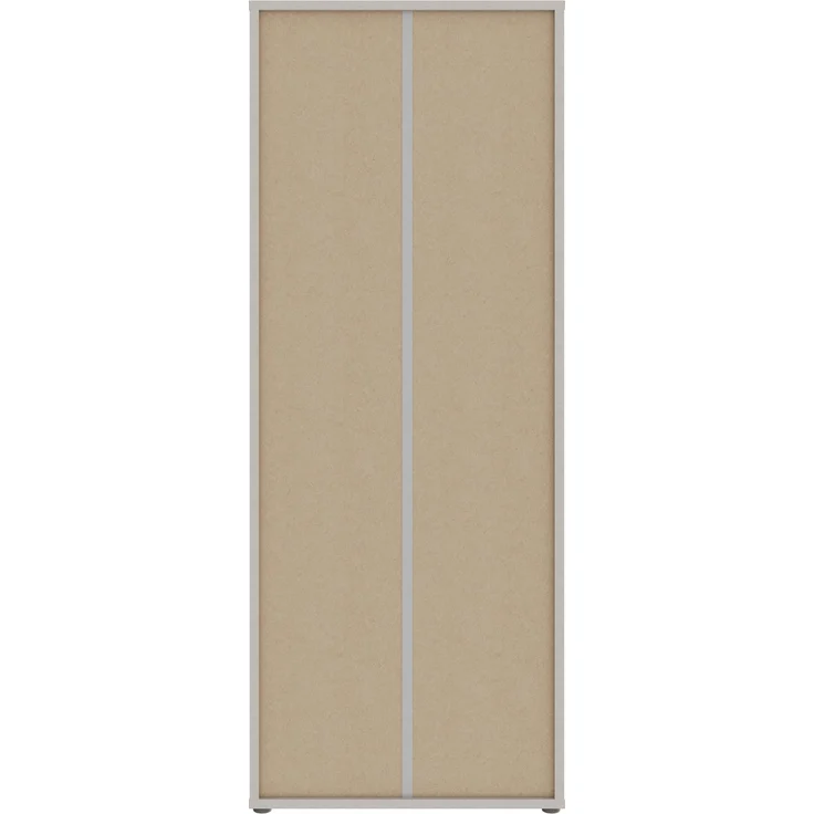 Forte ALICE SPRINGS Schuhschrank 70 80, moderner Flurschrank mit 4 Türen und 8 Einlegeböden, Holzwerkstoff, Kaschmir/Beige, 74,5 cm breit x 191,9 cm hoch x 34,9 cm tief – Bild 9