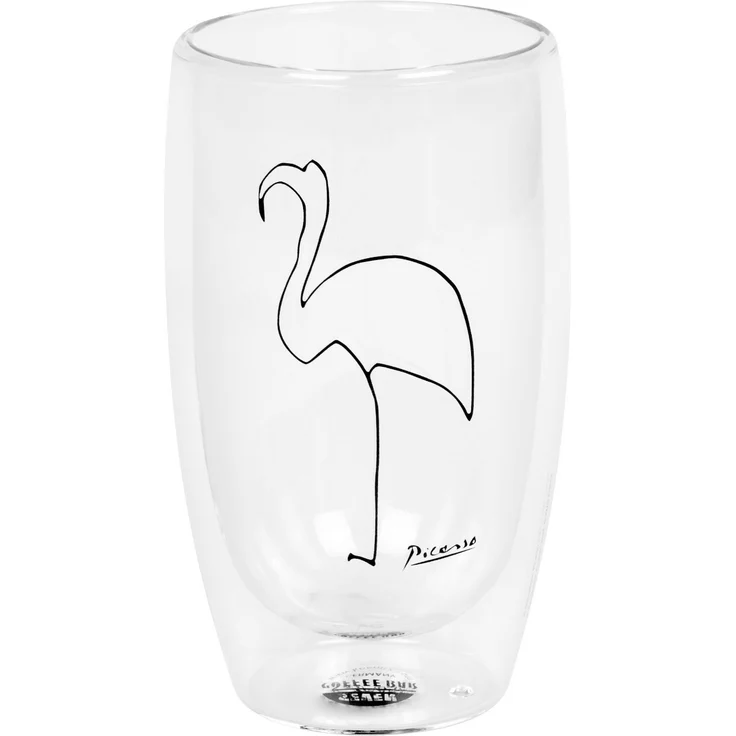 KÖNITZ 2er Set Coffee Bar SEVEN Picasso Kaffeeglas 350 ml im Geschenkkarton – Bild 2