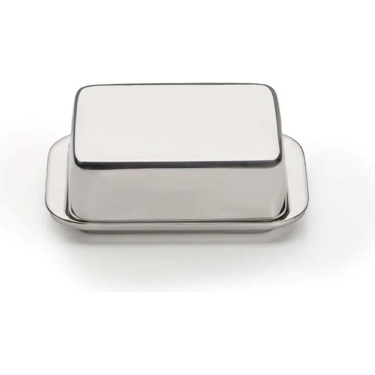 Weis 14259 Edelstahl Butterdose doppelwandig für 250g Butter – Bild 2